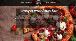 Desktop Screenshot of pizzeriaduet.com